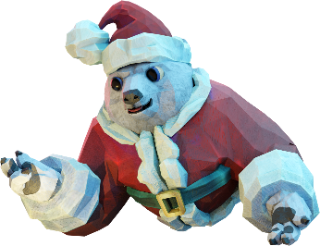 Polar Bear Santa