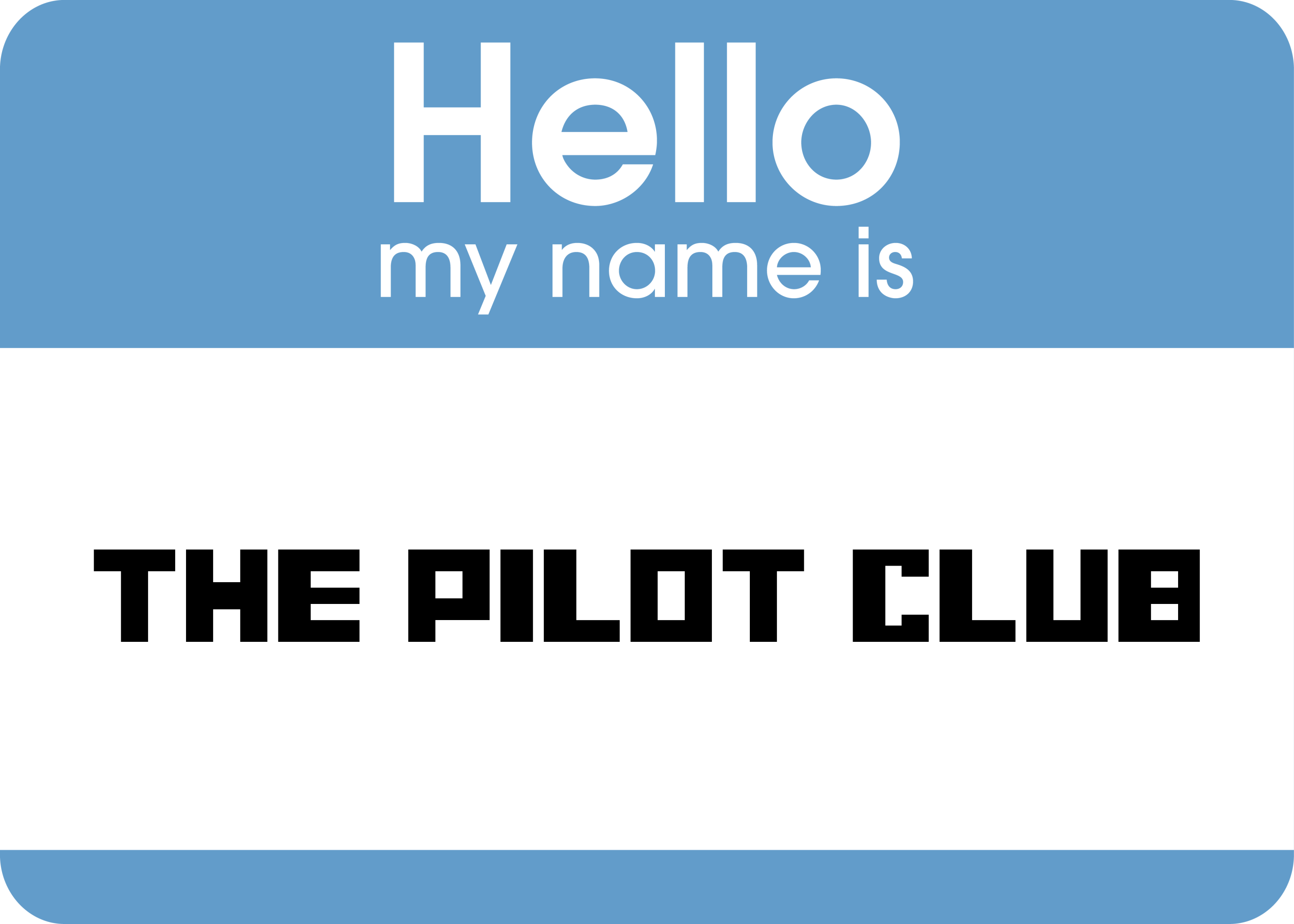 Hello my name is TPC