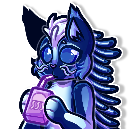 Lòuie sip Discord sticker
