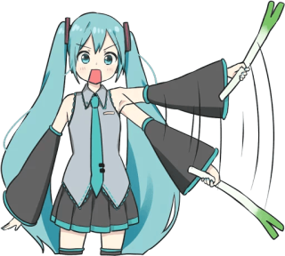 Miku Leek Sword