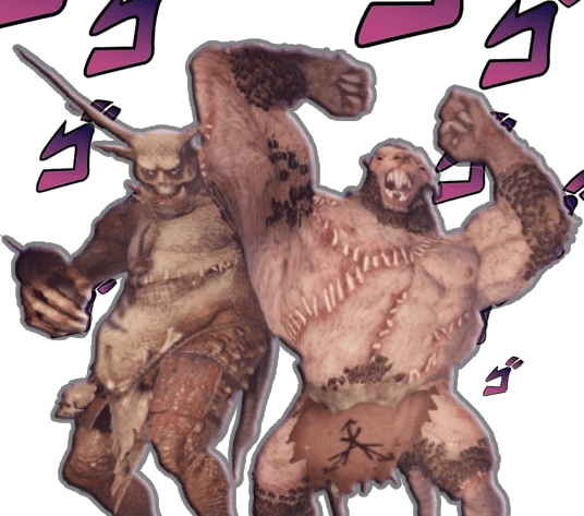 Menacing Discord sticker