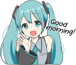 Miku Good Morning