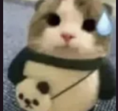 Worried cat Discord sticker