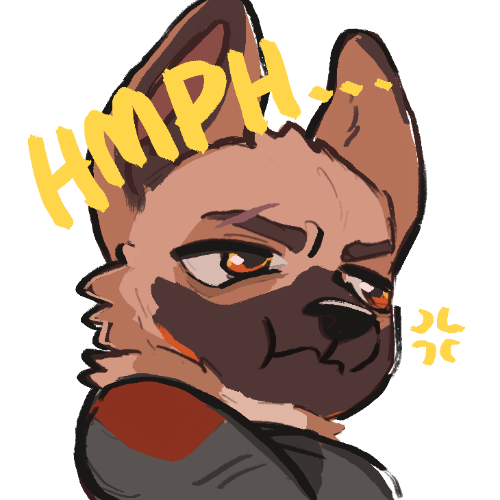 Diego Hmph Discord sticker
