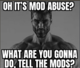 Abuse Discord sticker