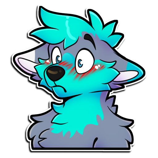 Harou Blush Discord sticker
