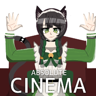 absolute cinema Discord sticker
