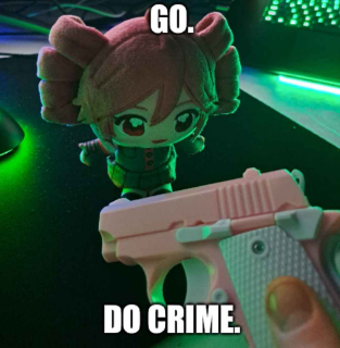 do crime Discord sticker