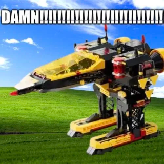 Lego Blacktron DAMN!!!!!!!!!!! Discord sticker