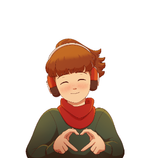 LofiGirlHeartFingers