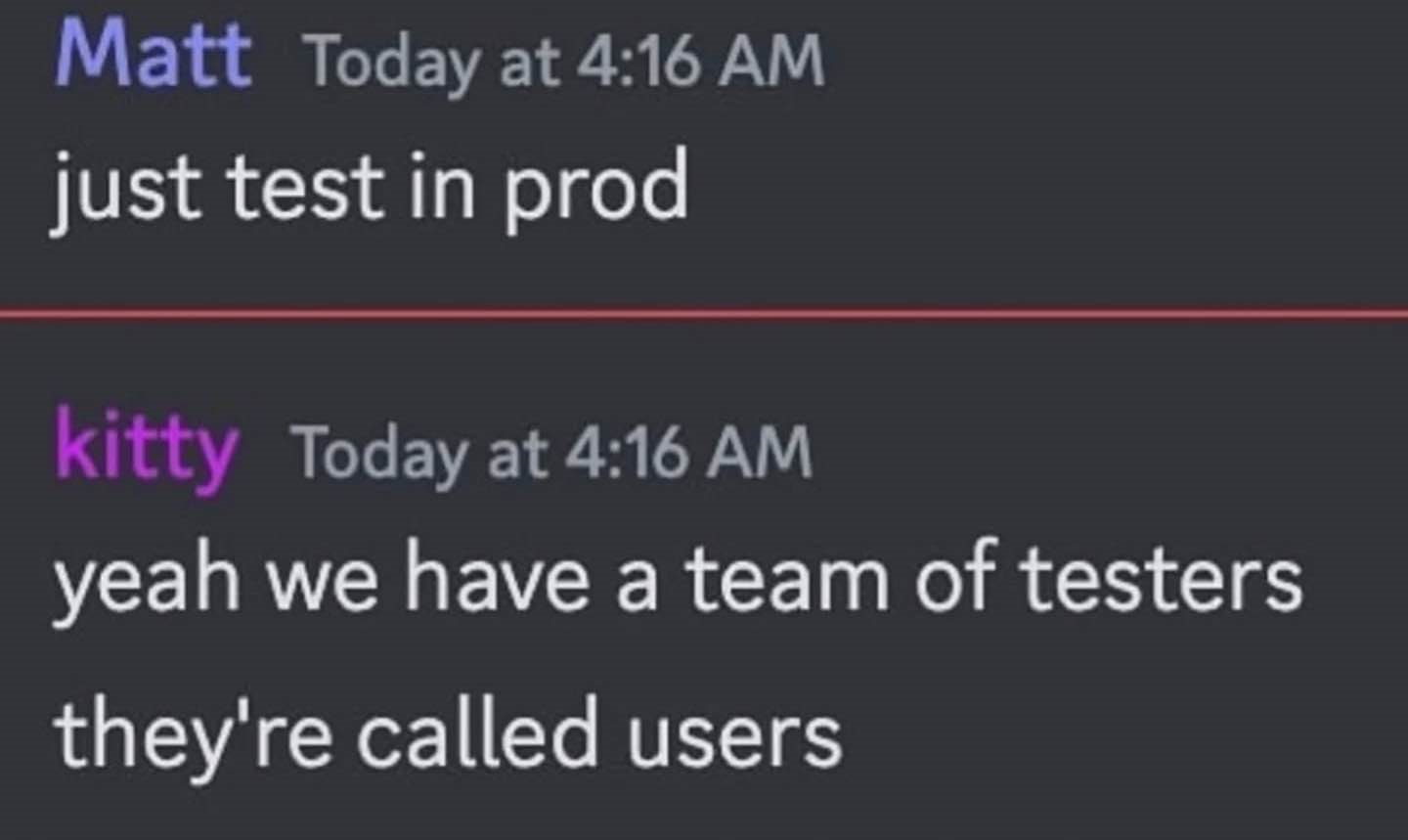 testers Discord sticker