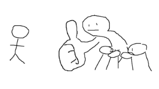 ok thumb Discord sticker