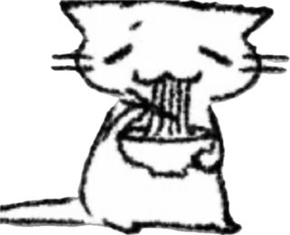 kitten ramen Discord sticker