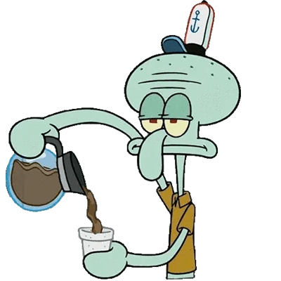 GO_squidwardCoffee Discord sticker