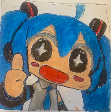 miku thumbs up!