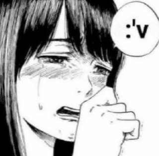anime girl cry sob