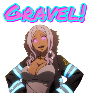 Gravel Discord sticker