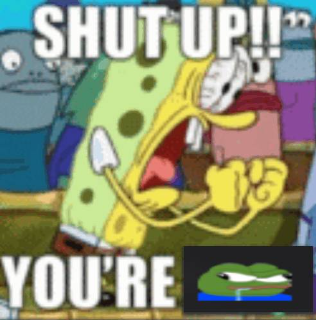 shutupnegativeiq Discord sticker