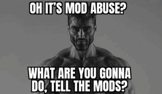 mod abuse