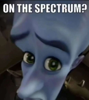on the spectrum Discord sticker