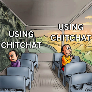 Using Chitchat Discord sticker