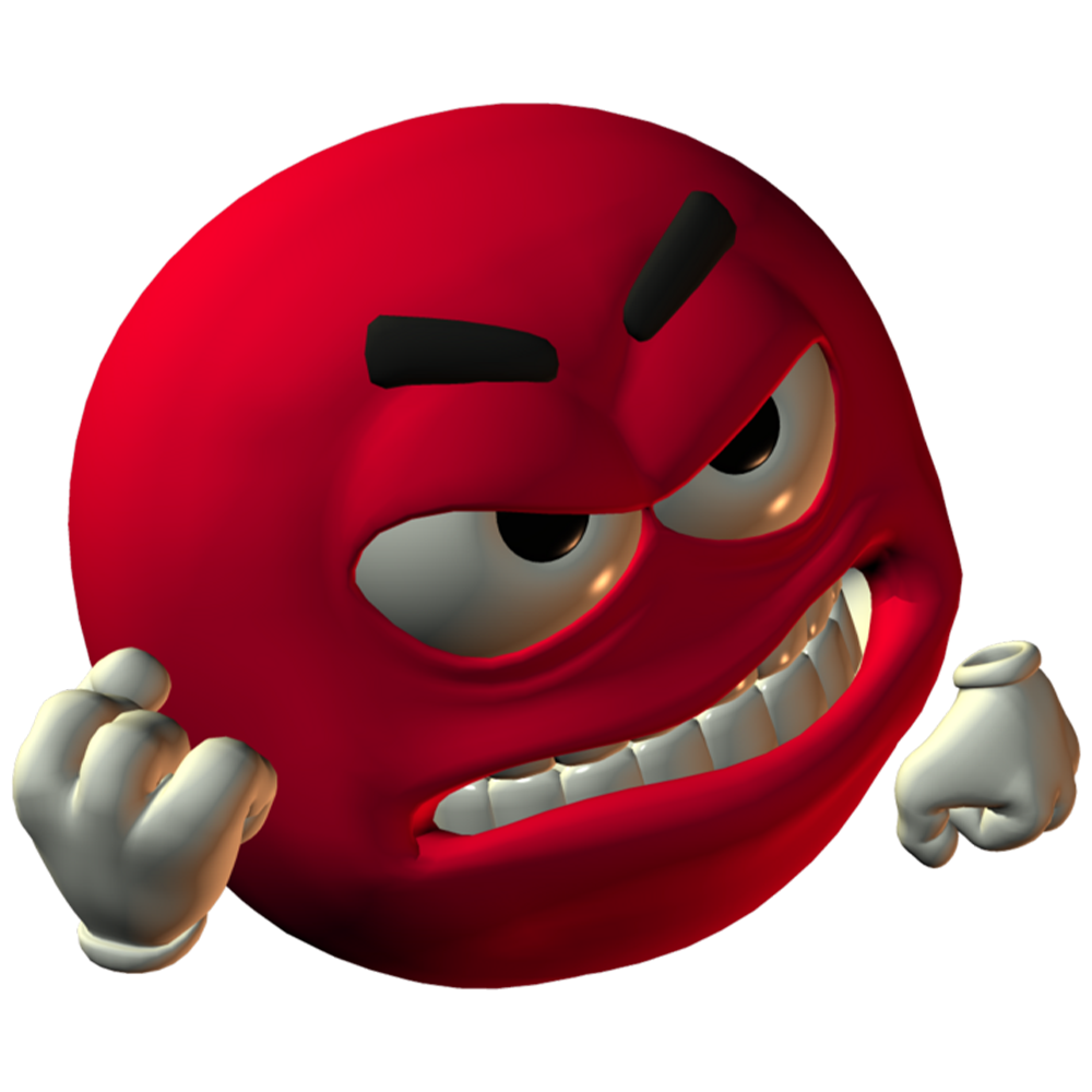 Mad Emoji Discord sticker
