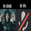 in chat in vc
