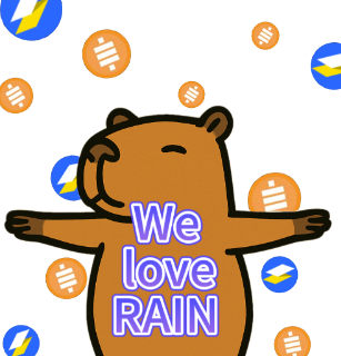 CapyRain Discord sticker
