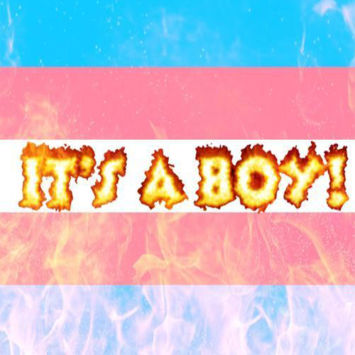 GA_Burning-TransFlag_Its-A-Boy