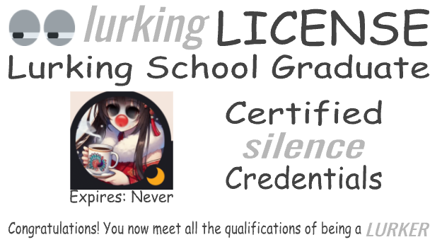 Lurking license