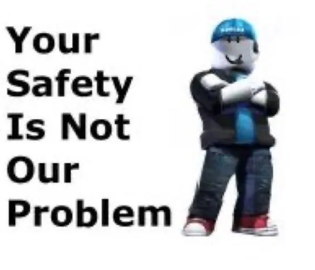not our problem Discord sticker