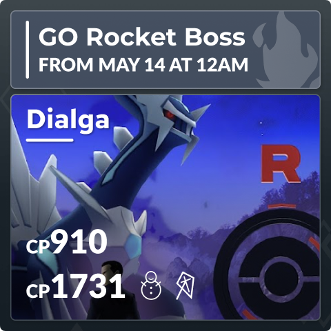 Giovanni and Dialga Discord sticker