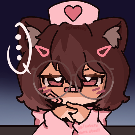 euphia stare think NF2U Discord sticker