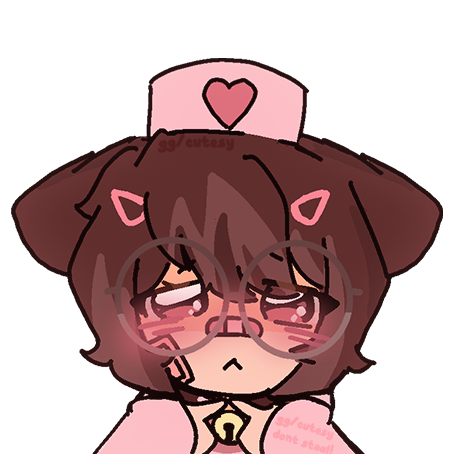 euphia blush shy plead NF2U Discord sticker