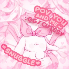 pov snuggle DONTSTEAL Discord sticker
