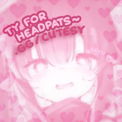 thank you ty headpat DONTSTEAL Discord sticker