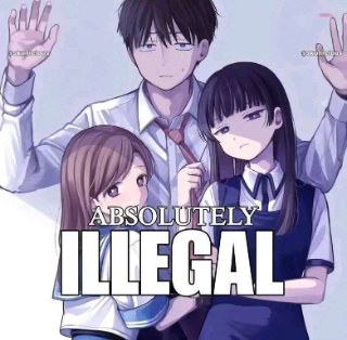 absolutely illegal Discord sticker