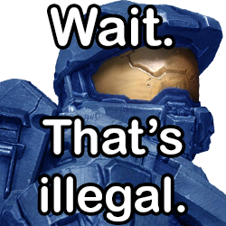 that's illegal Discord sticker