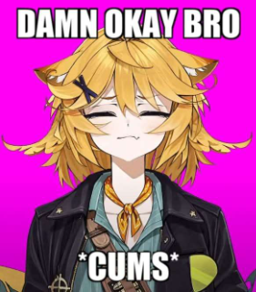 damn okay Discord sticker
