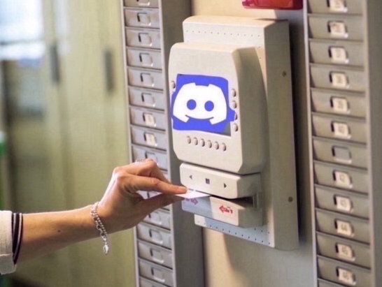 Punch machine Discord sticker