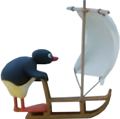Pingu Sailing! Discord sticker
