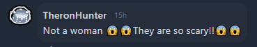 woman_kowai Discord sticker