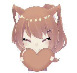 Kyoko Heart HDR Discord sticker