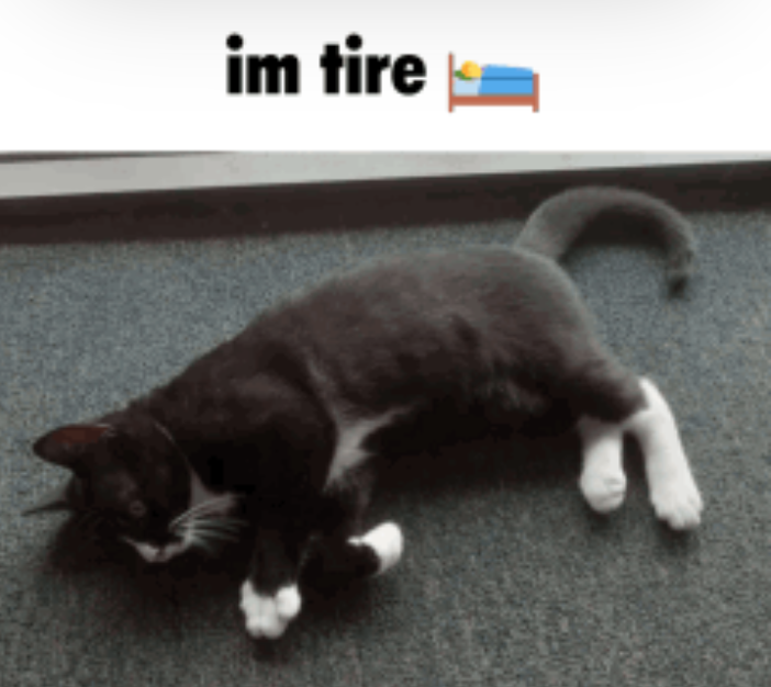 im tire Discord sticker