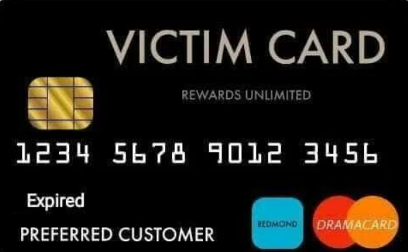 victim card Discord sticker