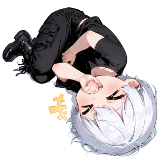 Ace Laughing Discord sticker