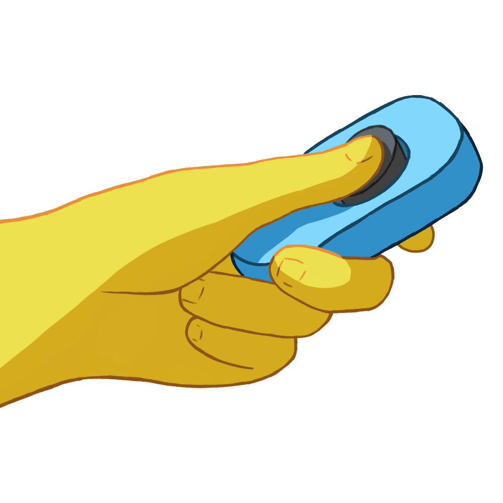 Clicker Hold Discord sticker