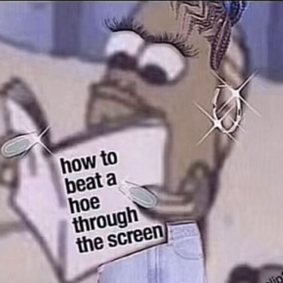 Get beat up through the screen