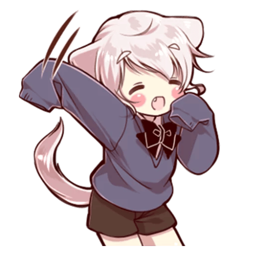 catwokeup Discord sticker