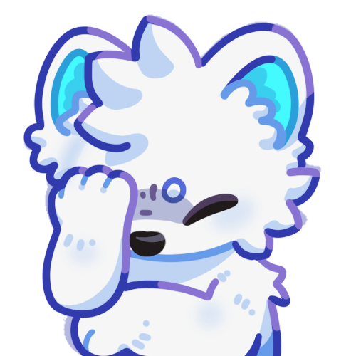 Wuffer Facepalm Discord sticker